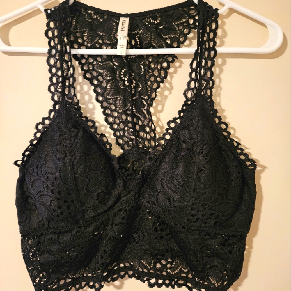Black Bralette NWOT